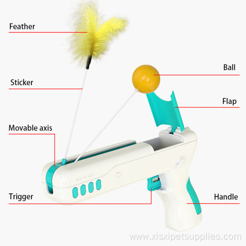 Feather Stick Cat Interactive Cat Teaser Toys